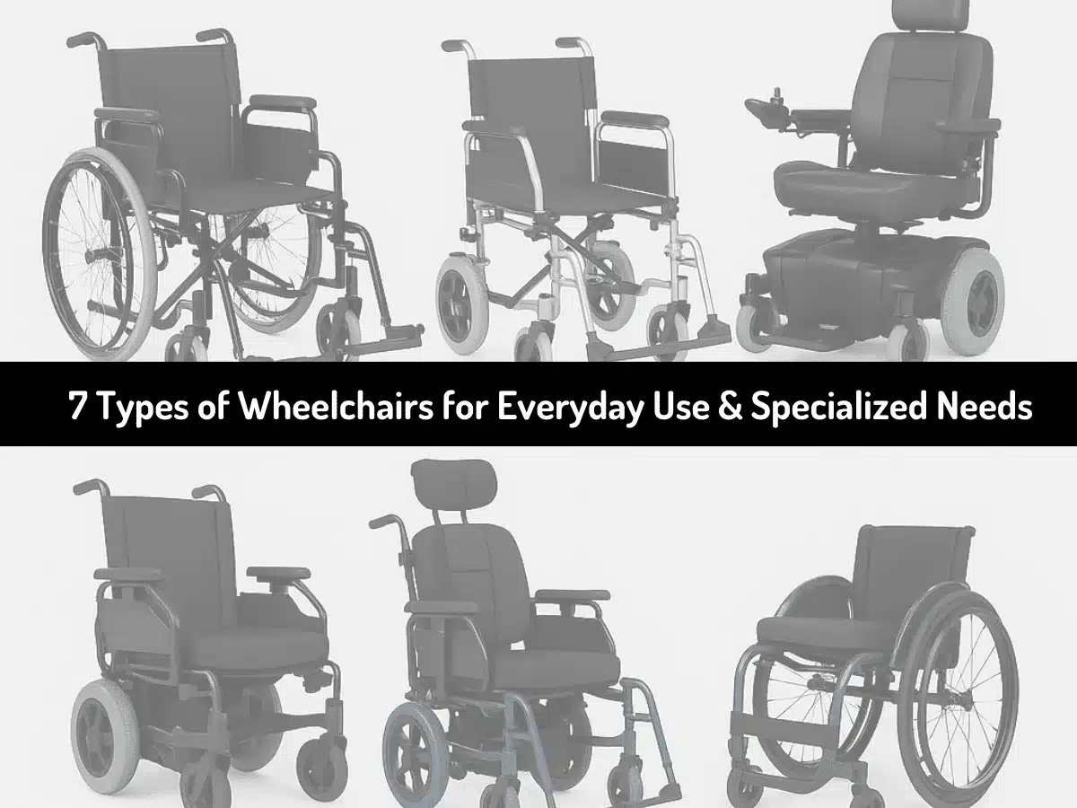 Types of Wheelchairs for Everyday Use & Specialized Needs