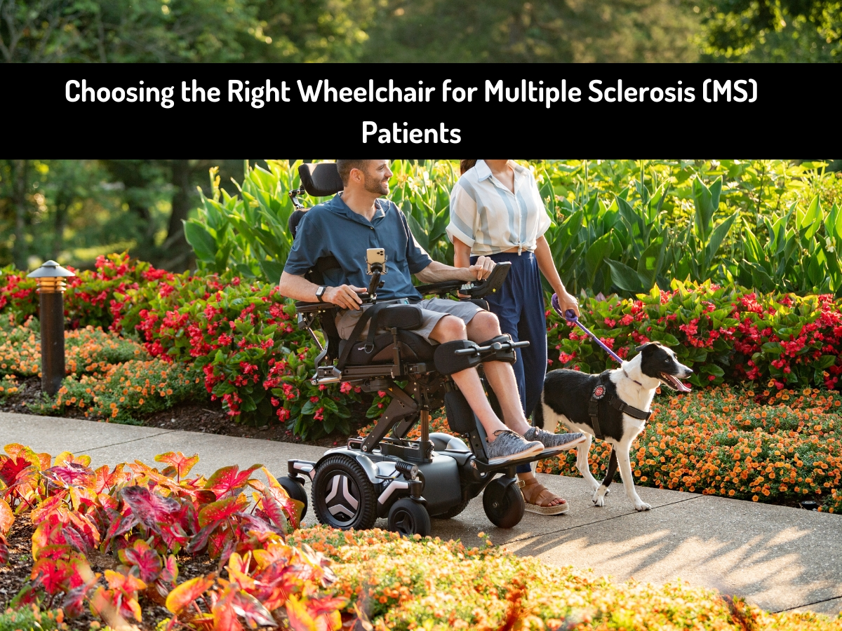 right wheelchair for MS patients