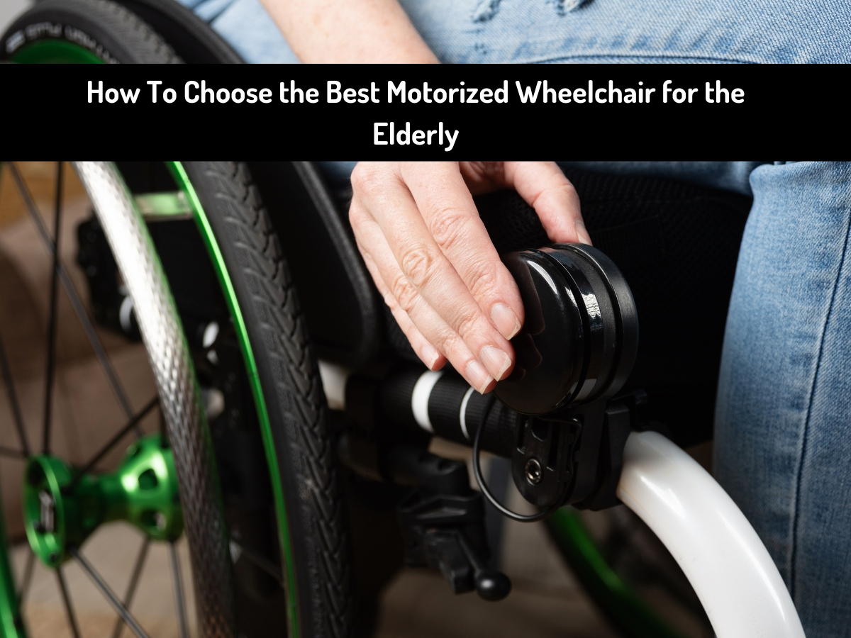 motorized wheelchair for seniors