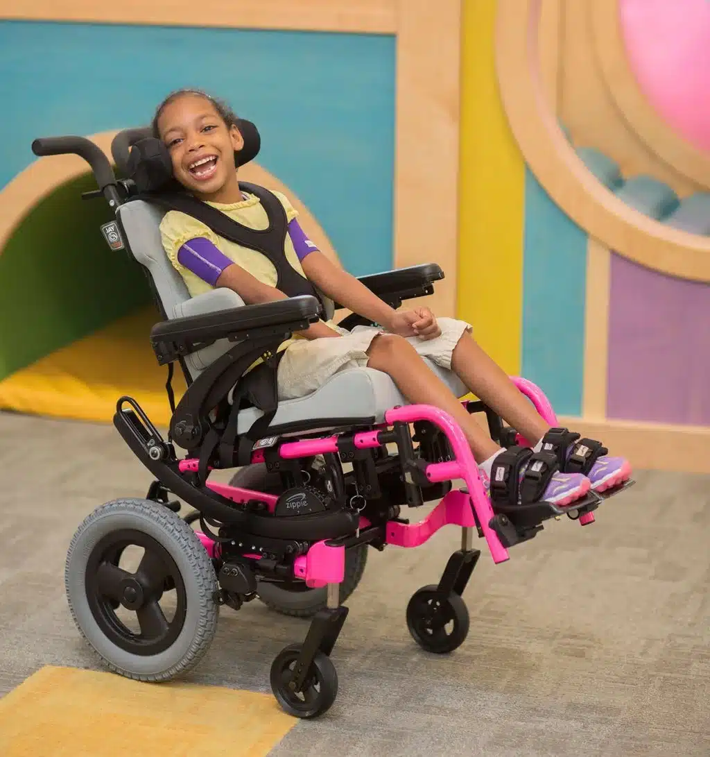 zippie Zippie pediatric wheelchair designed for children with mobility needs.